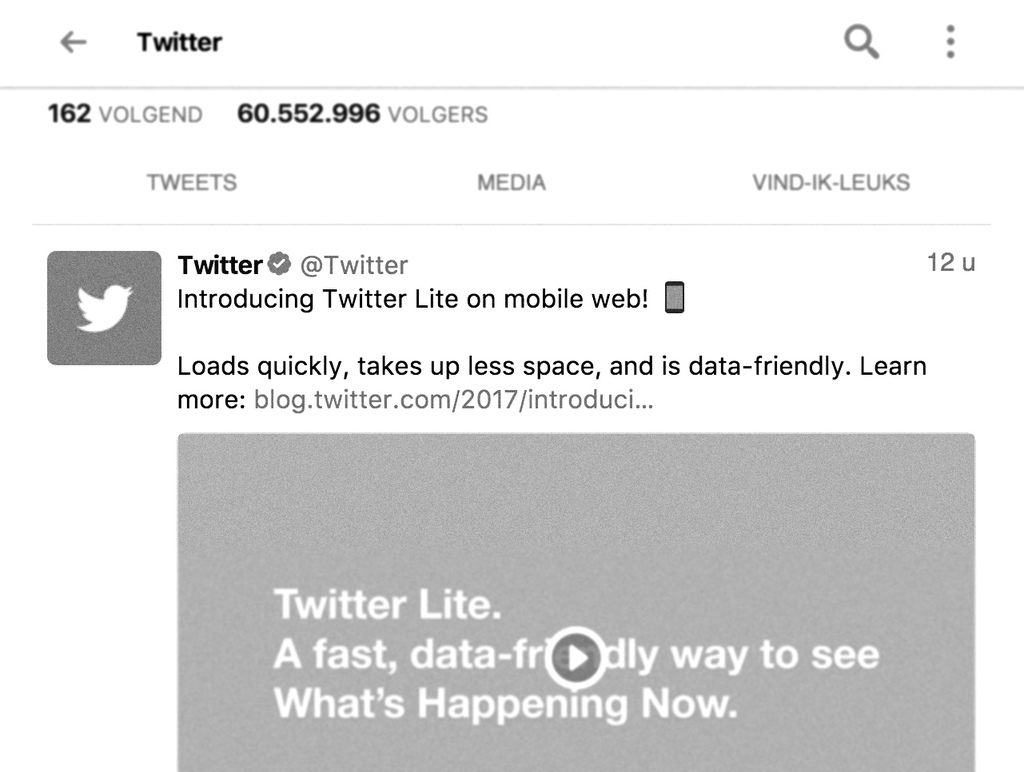 Twitter launches a new web app