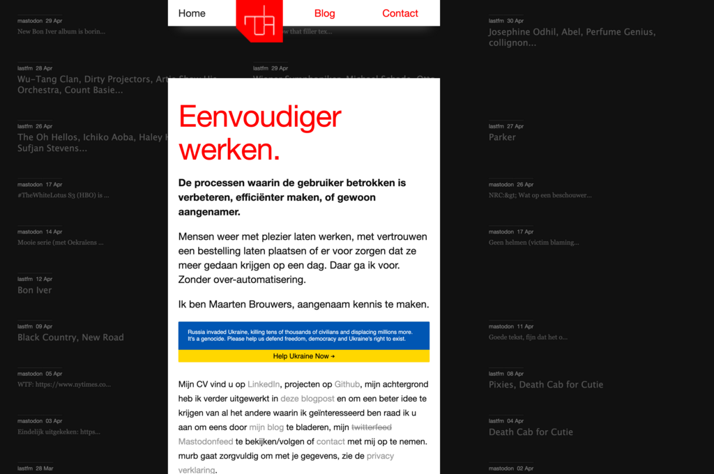 Site refresh